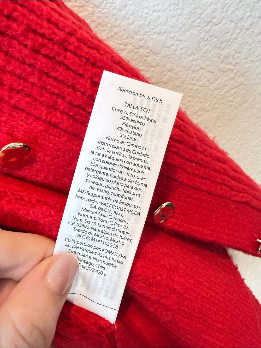 A&F Crew Cardigan - XS - Picture 4 of 4